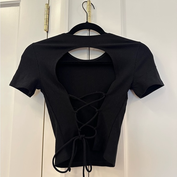 Reformation Backless Tie ‘Pablo Top’ - Picture 2 of 3
